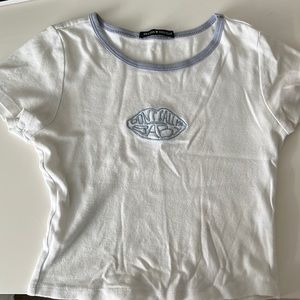 brandy melville, baby tee XS